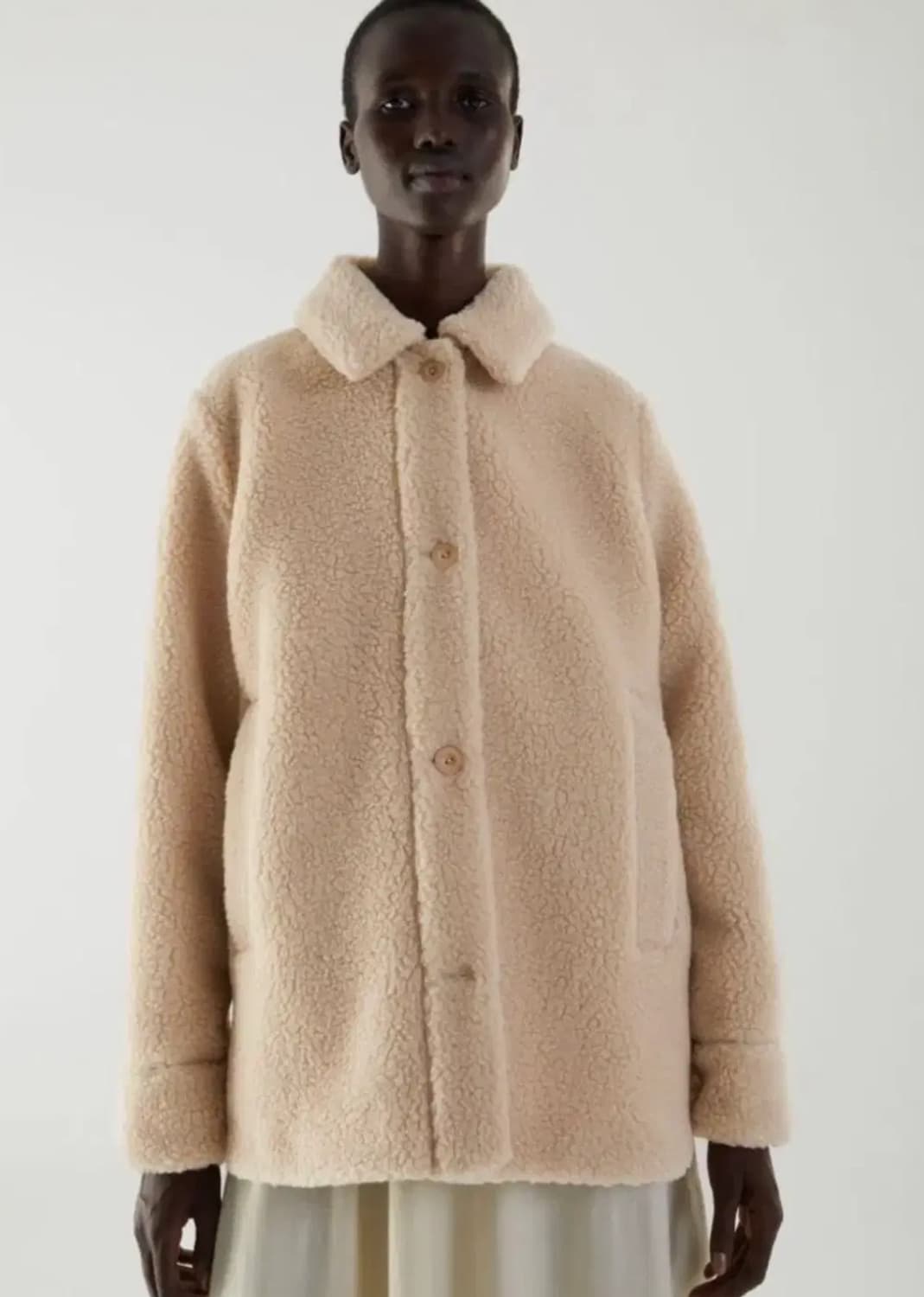 COS(코스) 테디 뽀글이 자켓 판매합니다. 상품이미지1