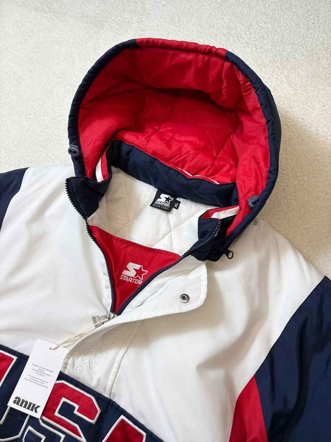 스타터 17FW 누빔 아노락 자켓 PN6075 상품이미지3