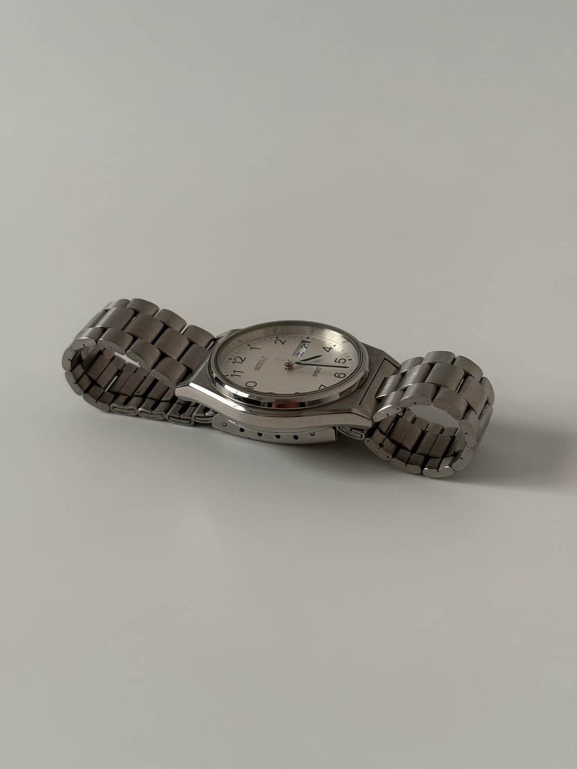 세이코 1990년대 Spirit 아라빅 인덱스 실버 쿼츠 남성 상품이미지6