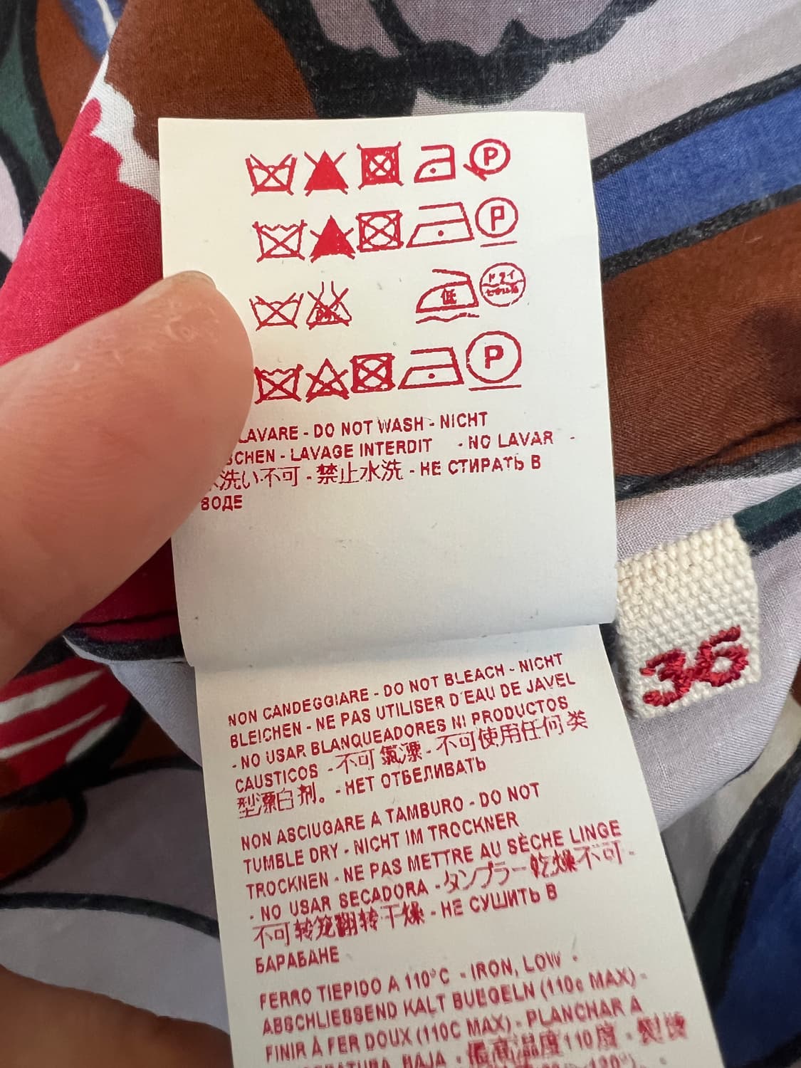 마르니 MARNI 여성 패턴 민소매원피스 플레어원피스 상품이미지8