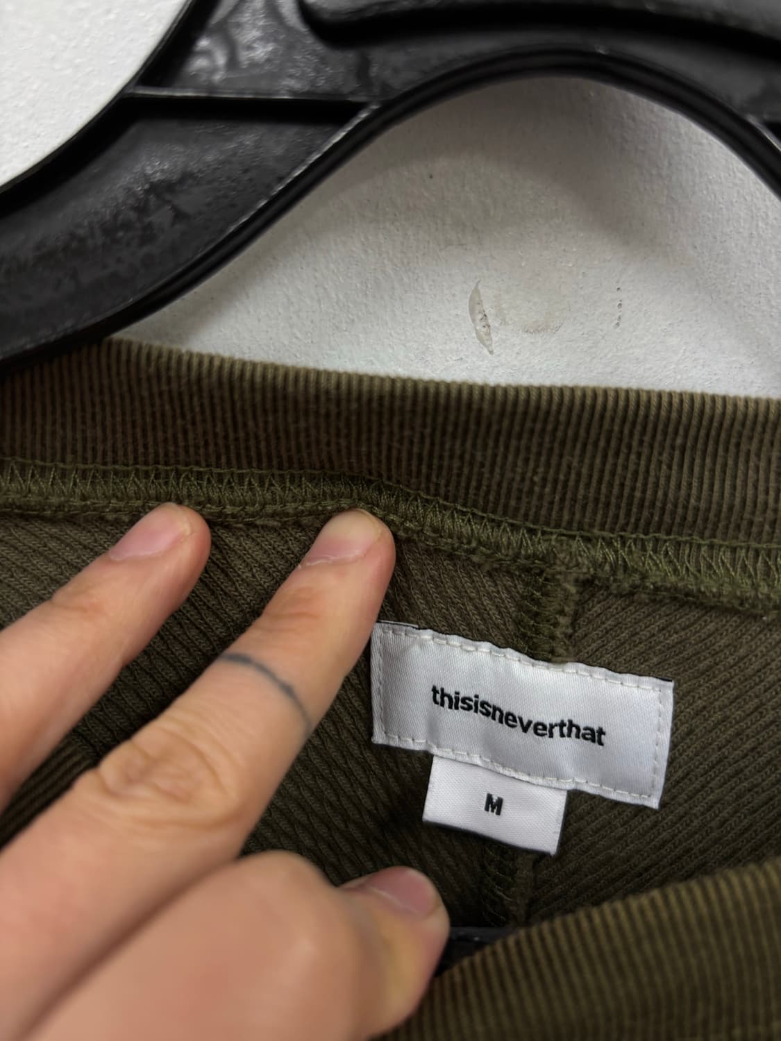 디스이즈네버댓 와플 맨투맨   상품이미지5