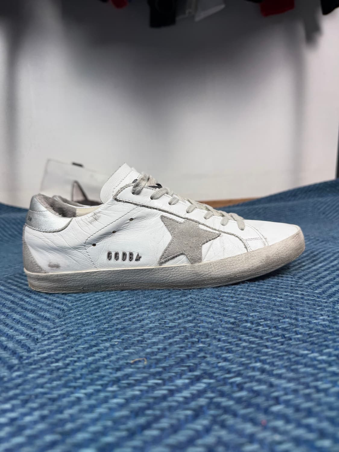 골든구스 슈퍼스타 화이트 실버 상품이미지1