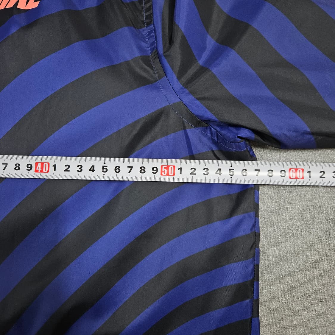 M 95-100 나이키 블루 패턴 코치자켓 상품이미지6