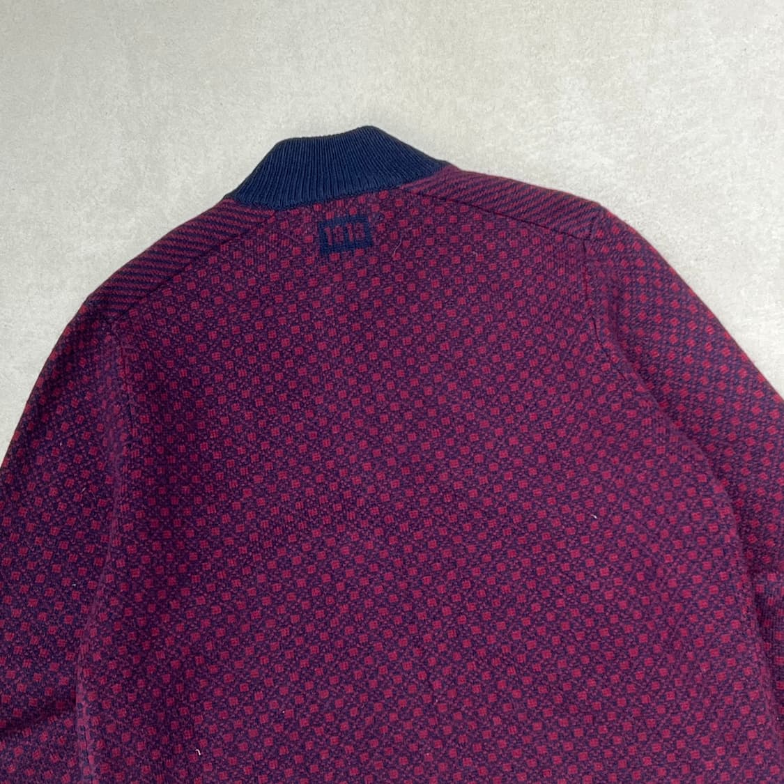 브룩스브라더스 하프집업 울 패턴 니트 s09314 상품이미지4