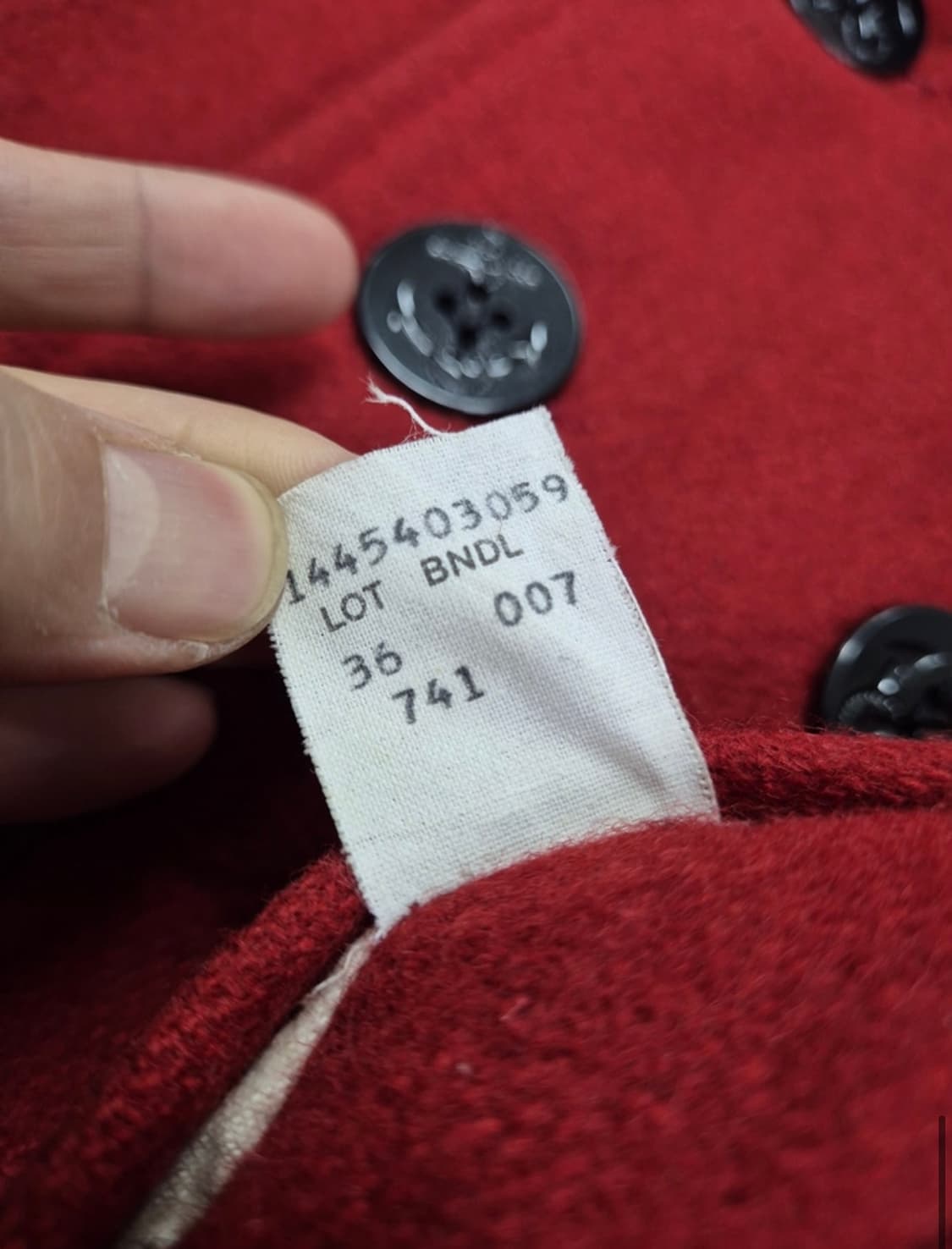 SCHOTT, 740N DOUBLE BREASTED PEA COAT (L 상품이미지10