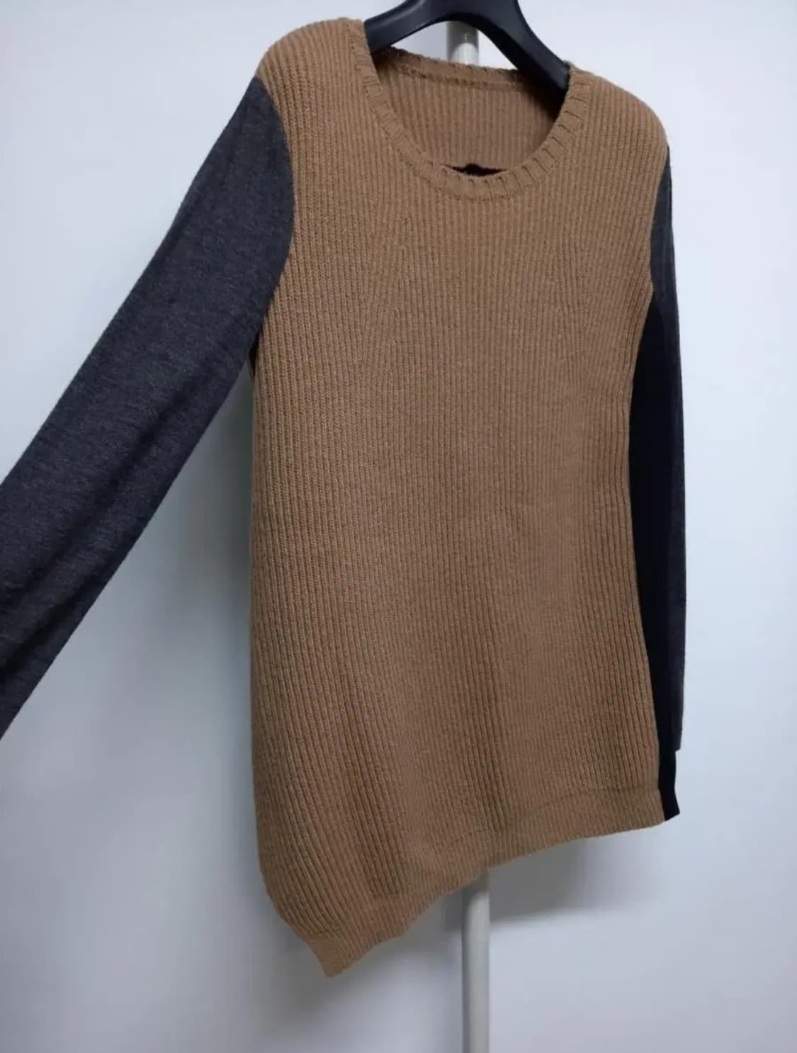 시스템 춘추 니트 쉬폰 블리우스 F 33-55 상품이미지4