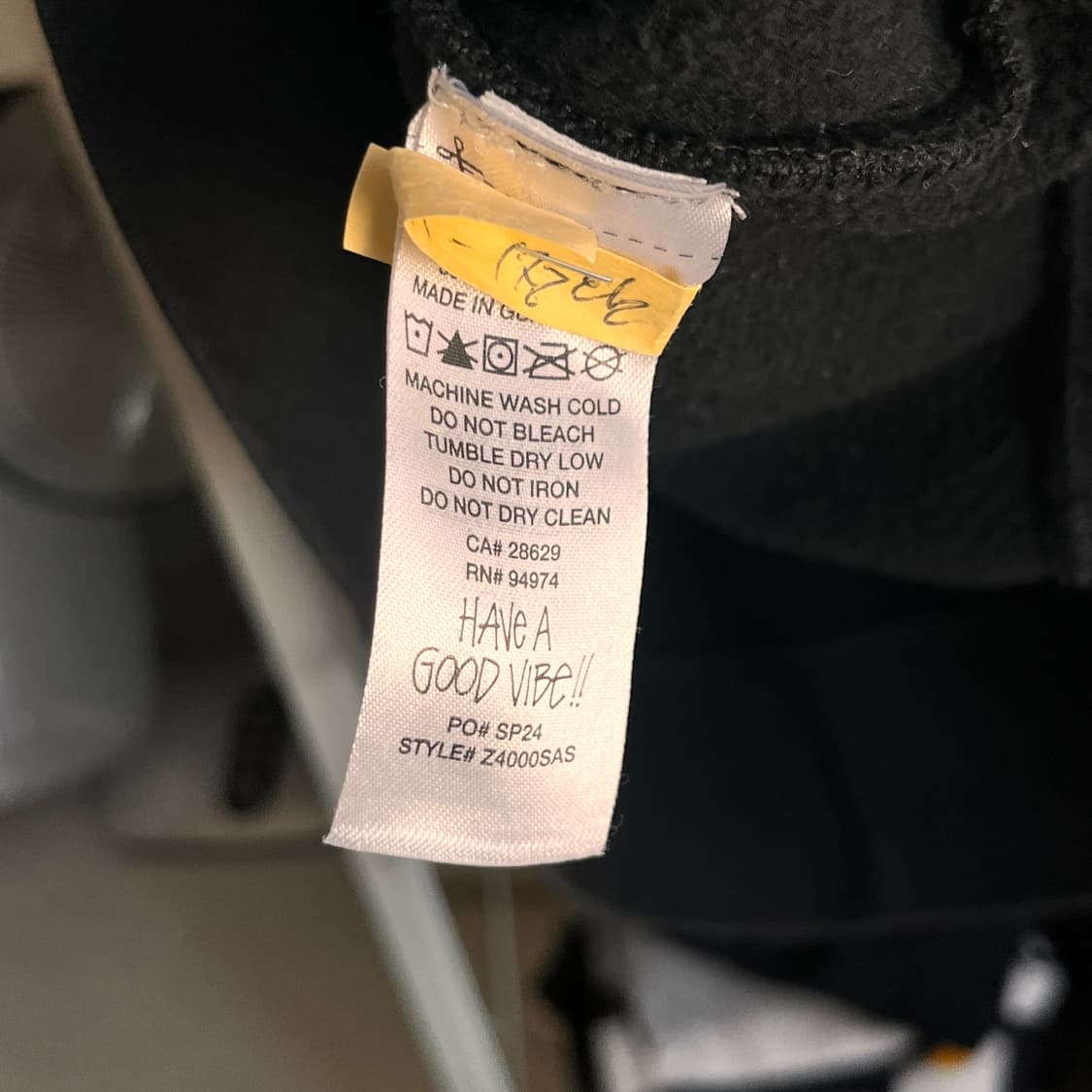 [XL] 스투시 런던 후드 블랙 상품이미지5