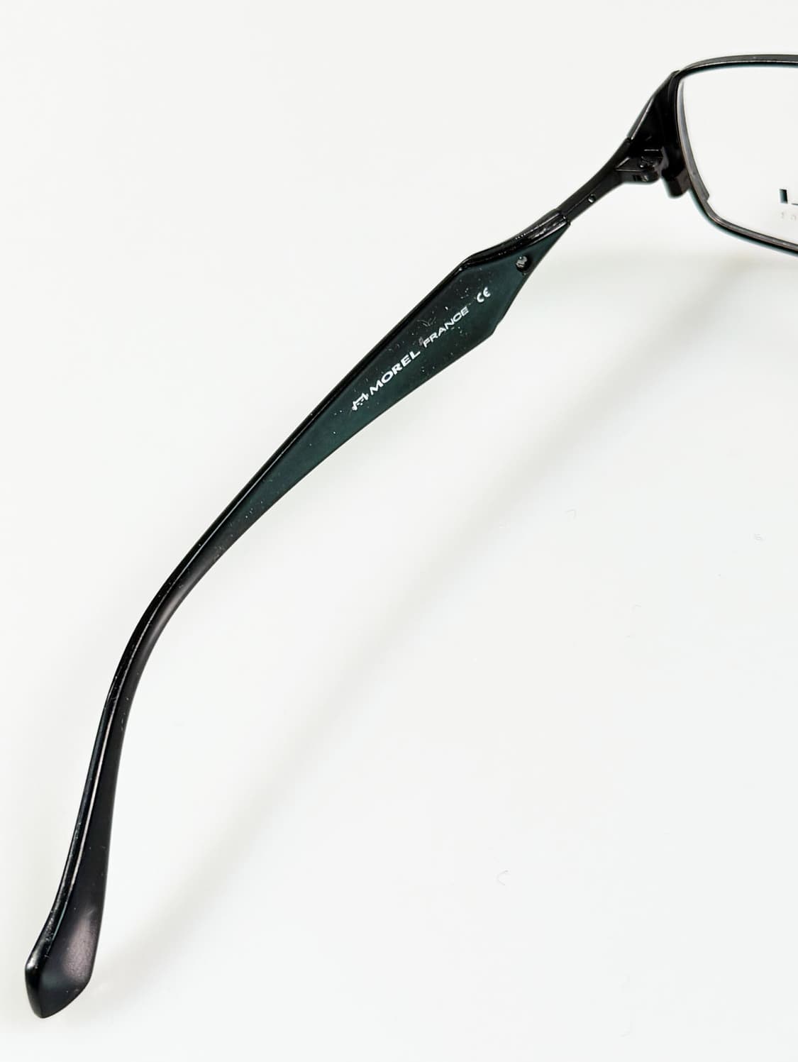 프랑스제 KOALI by Morel 블랙 슬림 스퀘어 빈티지 안경 상품이미지7
