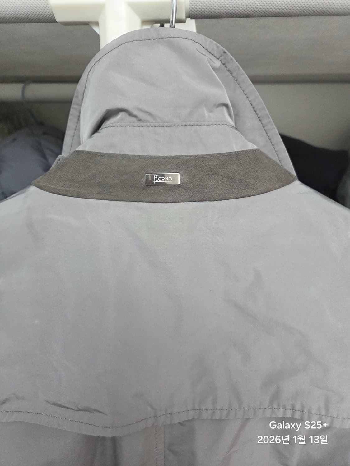 에르노 남성 트렌치코트 그레이 50사이즈 상품이미지6