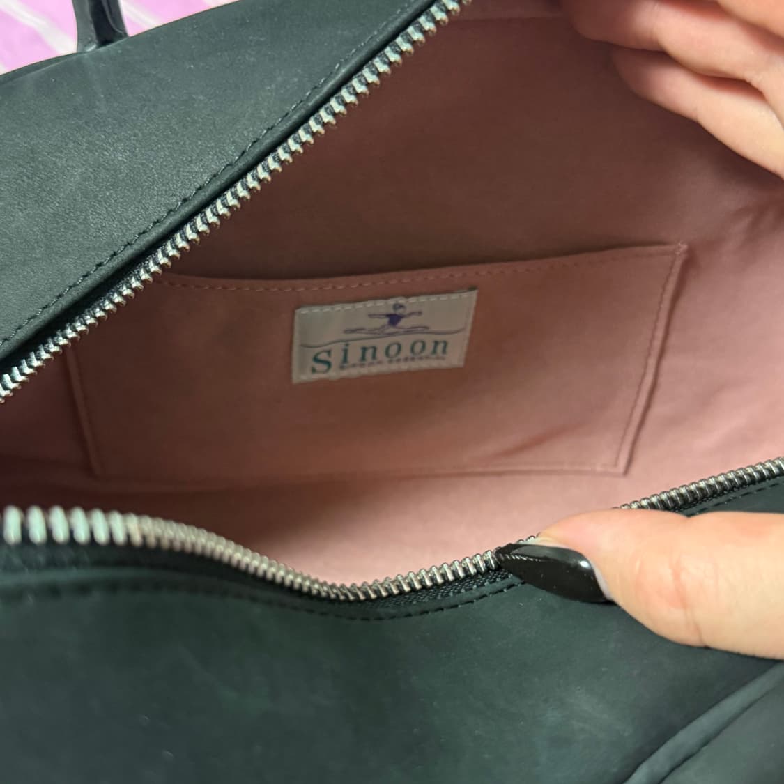 새상품) 시눈 토트백 스무스백 블랙 상품이미지3