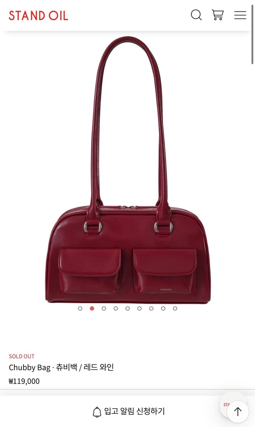 스탠드오일 Chubby Bag · 츄비백 레드와인 상품이미지1
