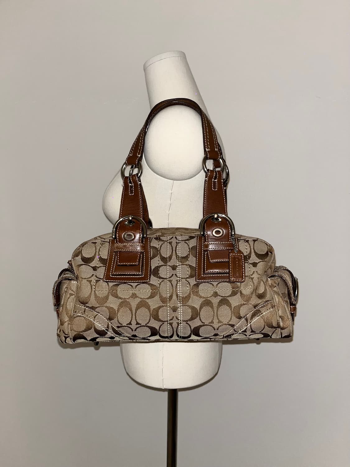 📦 Coach Signature brown Shoulder Bag 상품이미지1