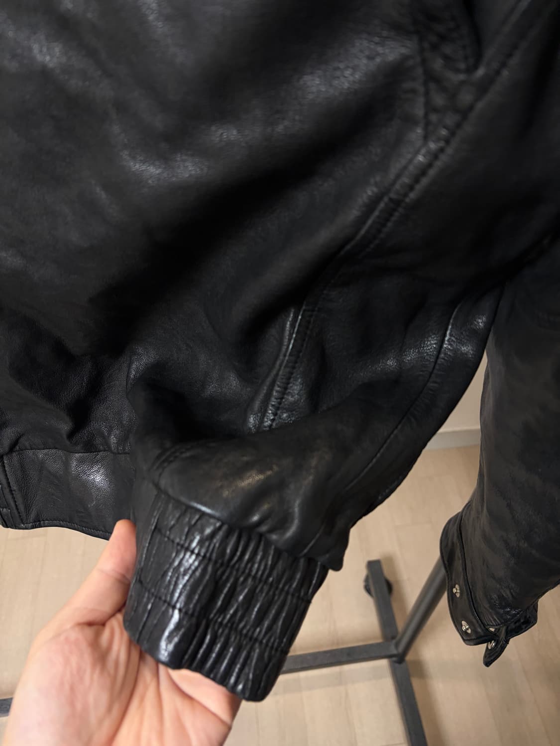 (66) 블루종 락시크 양가죽 자켓 상품이미지7