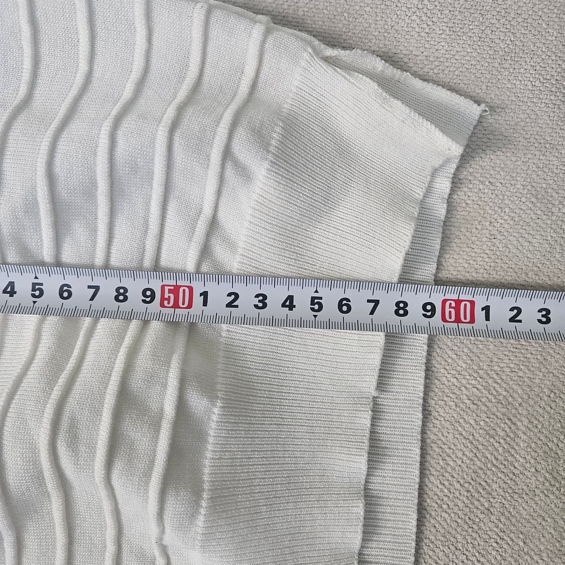 실측확인 빈티지 여성 반팔 니트 0304Y 상품이미지5