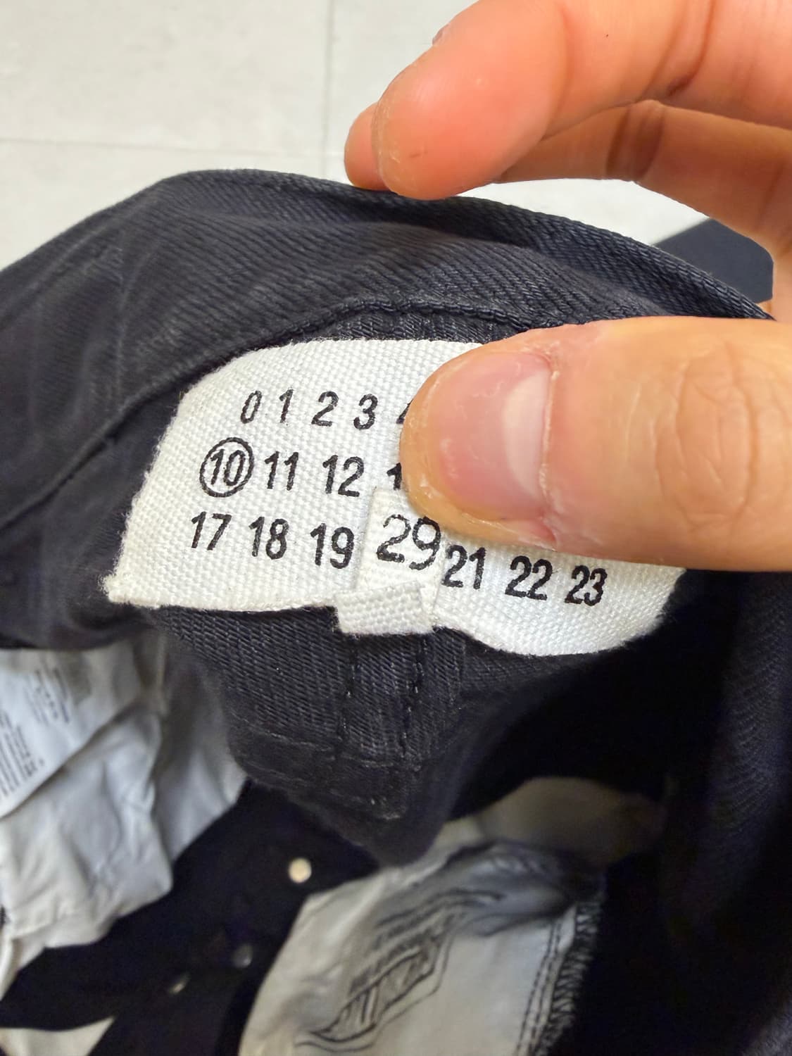 마르지엘라 18시즌 슬림데님진 상품이미지3