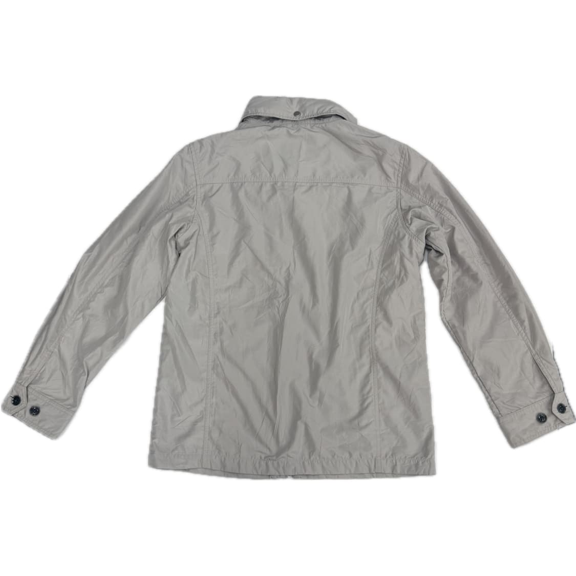 ZONE FOR MEN 후드 바람막이 그레이 아우터 봄버 자켓 오버핏 상품이미지4