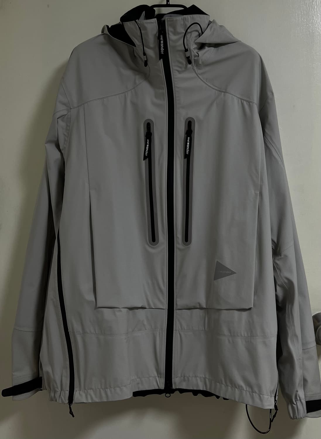 앤드원더 퍼텍스 쉴드 그레이 레인자켓 회색, 6size 상품이미지1