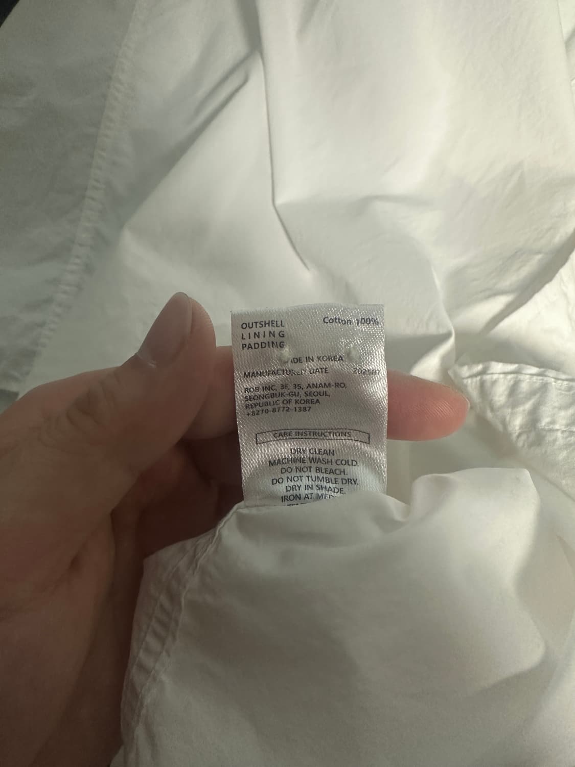 (L) 애습 스테디 셔츠 - 퓨어 화이트 상품이미지5