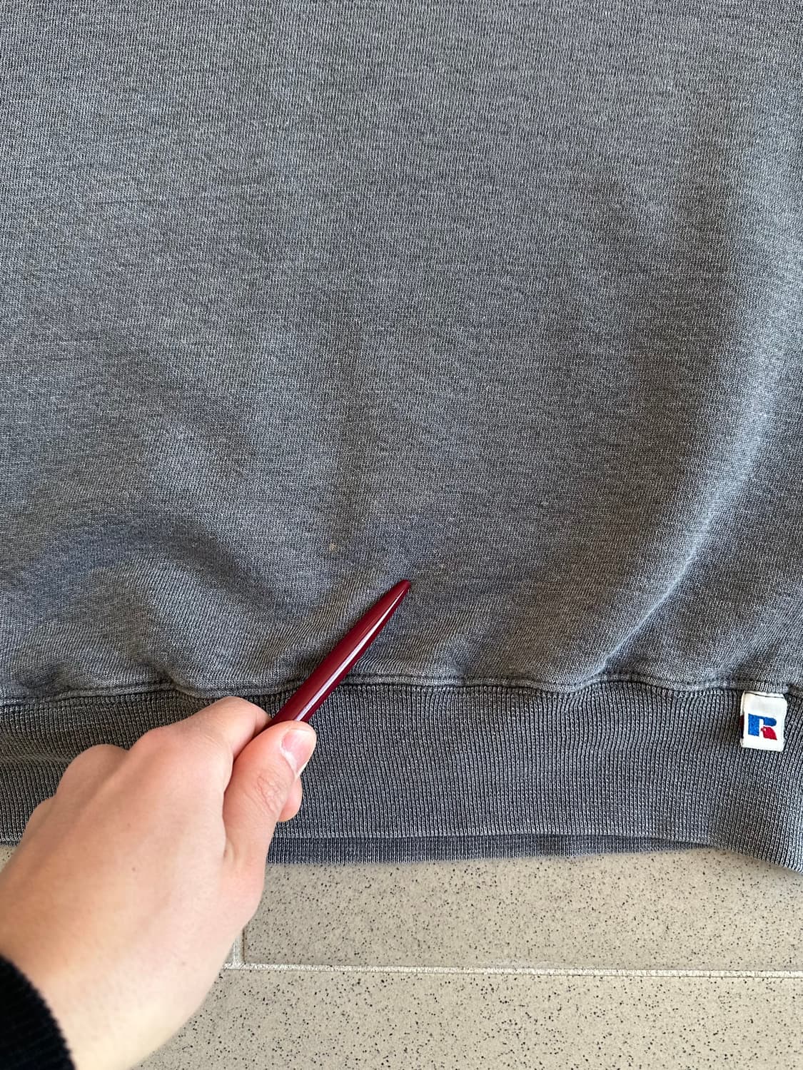 90s 빈티지 러셀 스웻셔츠 그레이 L 상품이미지6