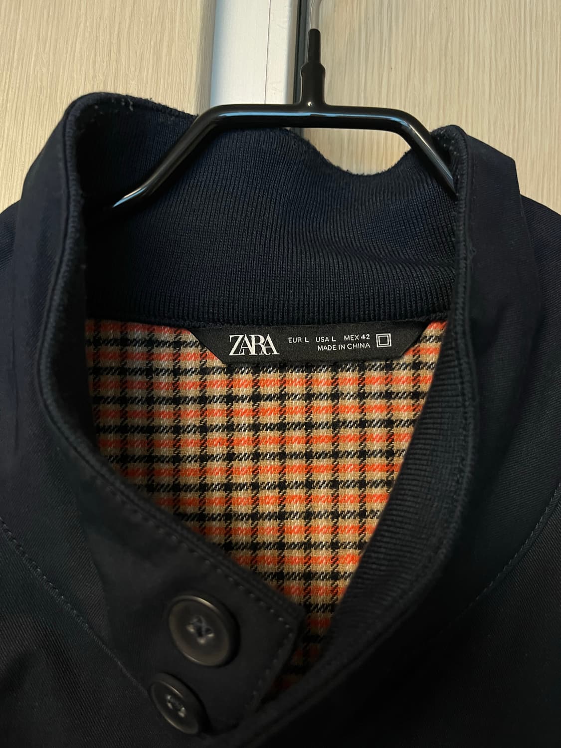 자라 자라 포켓 디테일 코튼 점퍼 사이즈L 상품이미지6