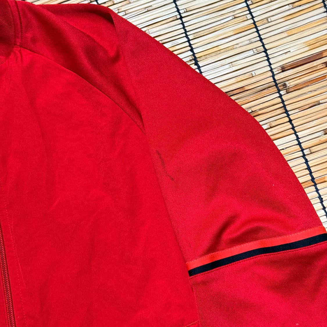 아디다스 레드 퍼포먼스 바람막이 져지 s 상품이미지3