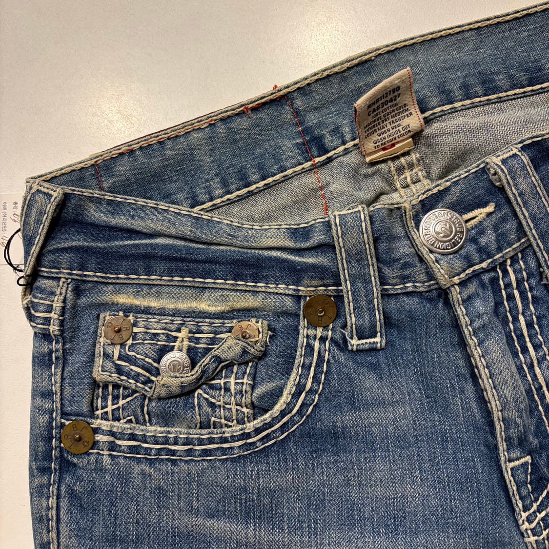[29x33] 트루릴리젼 빌리 빅티 데님 팬츠 청바지 D579 상품이미지7