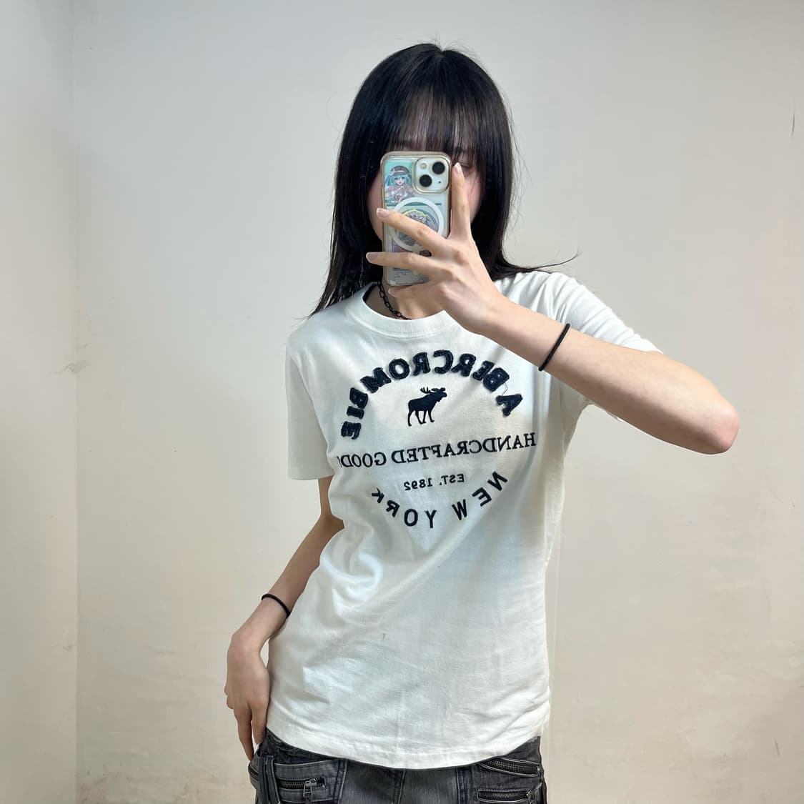 Abercrombie white t-shirt 상품이미지1