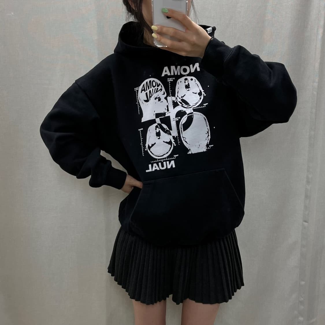 노매뉴얼 후드 티셔츠/#3679 상품이미지3