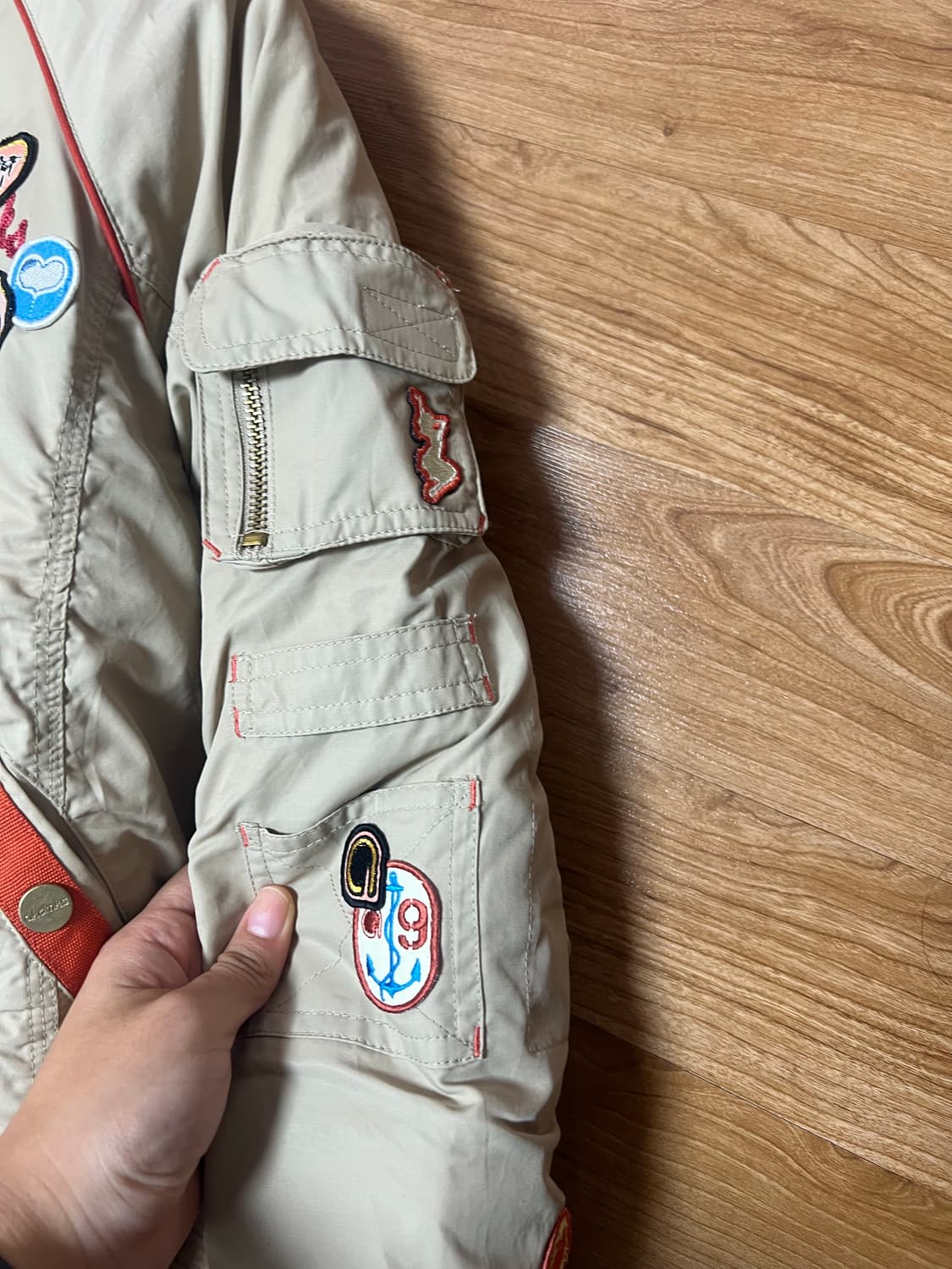 Akdmiks 여성 항공점퍼 상품이미지4