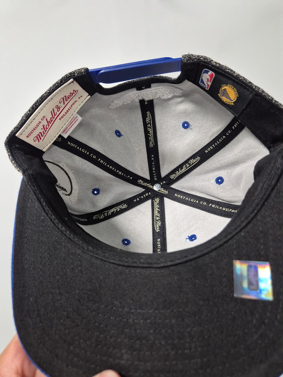 *무료배송* 미첼앤네스 골든스테이트 워리어스 스냅백 (상태A급) 상품이미지4