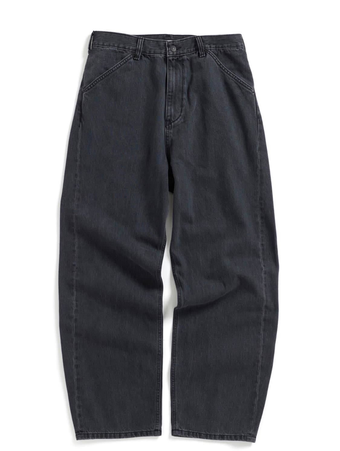 Curve jeans washed black 3 상품이미지1