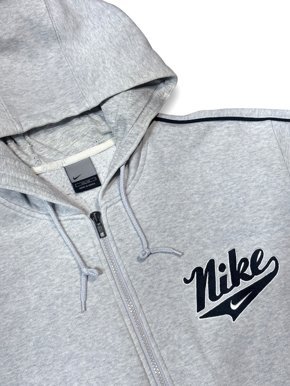 나이키 00‘s NIKE 올드스쿨 애쉬 후드집업 상품이미지2