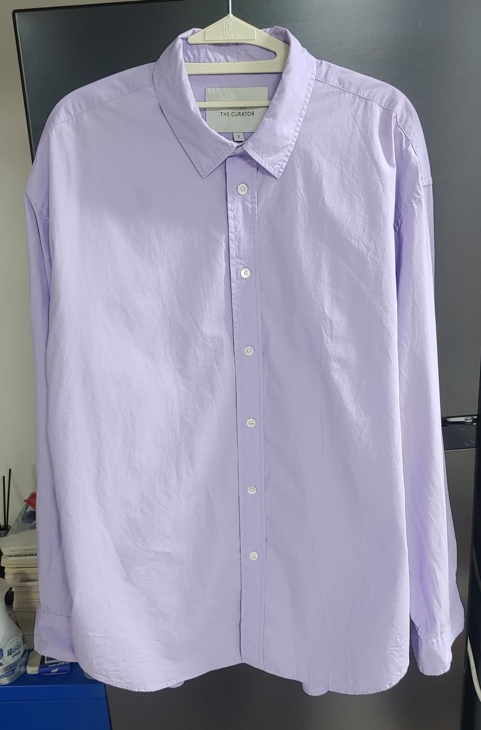 마티스더큐레이터 연보라 셔츠 2 상품이미지1