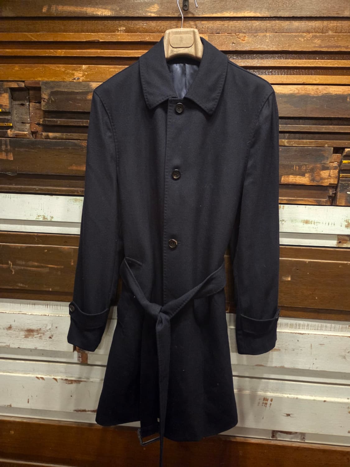 로가디스 캐시미어 벨티드 코트 상품이미지1