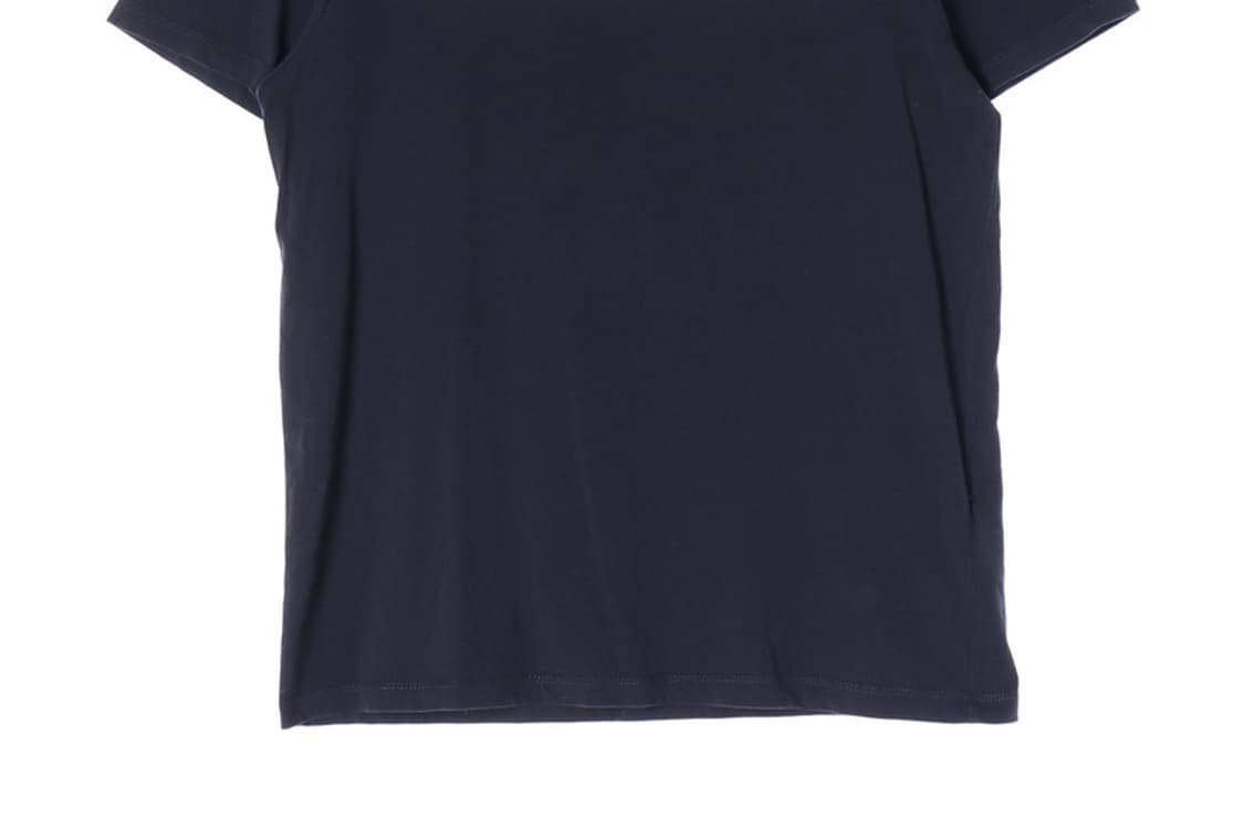 팀버랜드 네이비 레터링 로고 코튼 반팔티 L 상품이미지4
