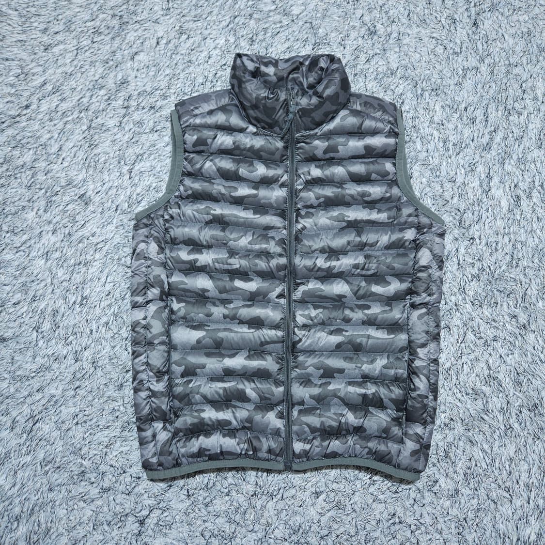 인디고뱅크) M 남자 거위털 경량패딩조끼 / 왕눈이샵 상품이미지1