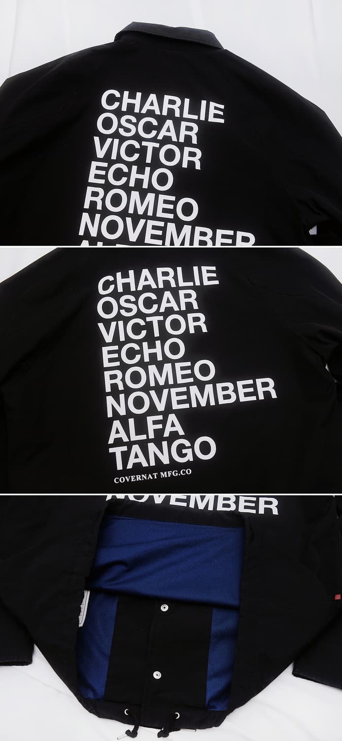 커버낫 포네틱 코드 하드쉘 트윌 코치 버튼 자켓 (L / 100+) 상품이미지5