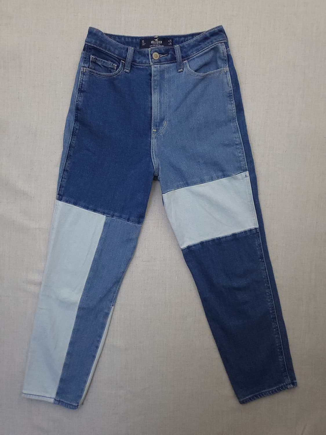홀리스터 패치워크 데님 팬츠 25 상품이미지1