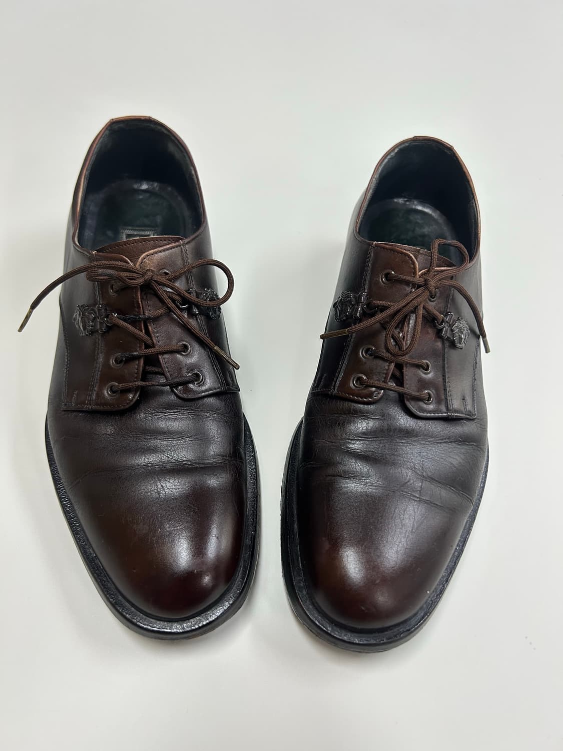 90s 지아니 베르사체 [Gianni Versace] 더비 슈즈 상품이미지1