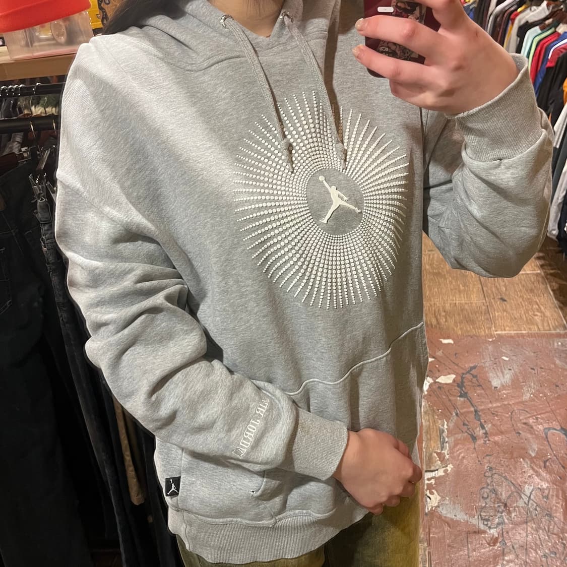 [HI] 조던 후드티 그레이 상품이미지3