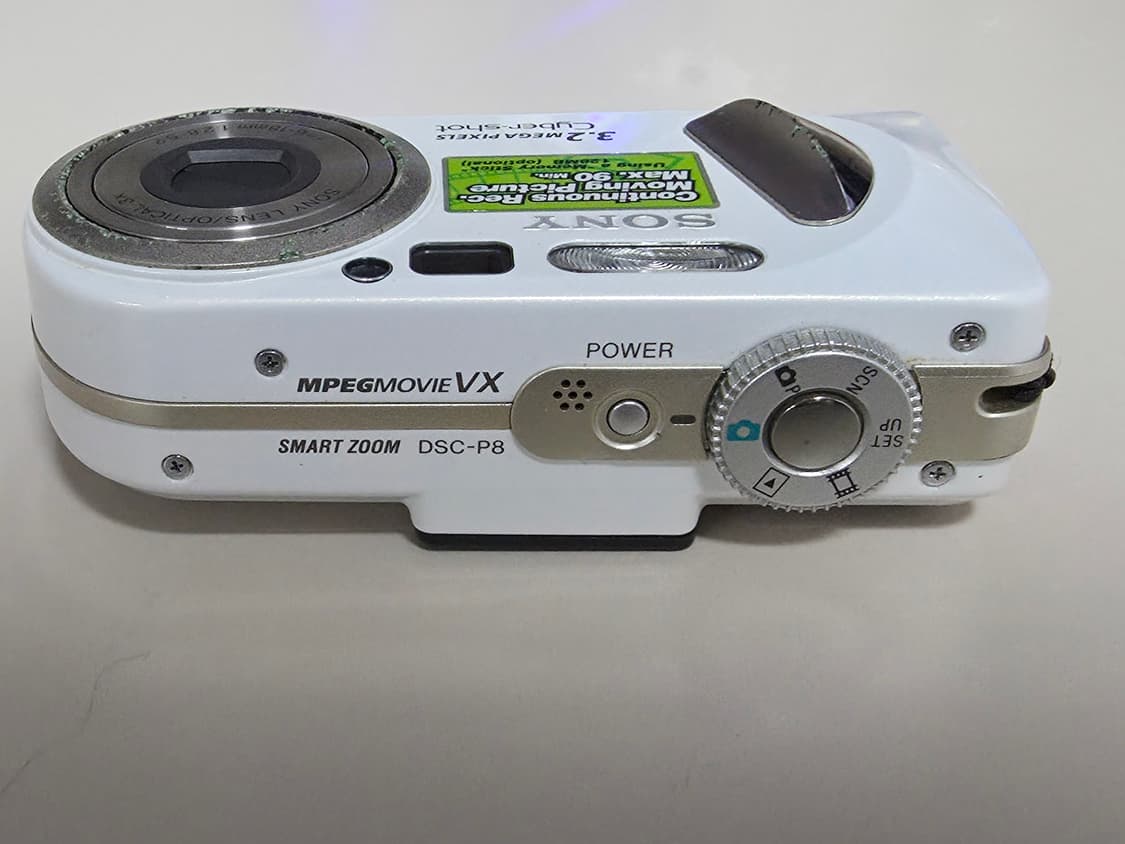 소니 사이버샷 DSC-T8 빈티지 디지털카메라 상품이미지2