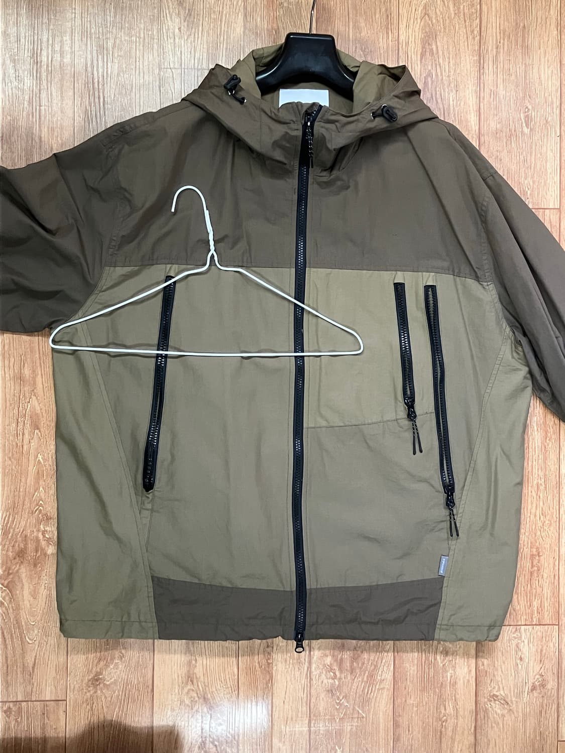 에스피오나지 - 마운틴 윈드파카 (올리브 멀티) 상품이미지5