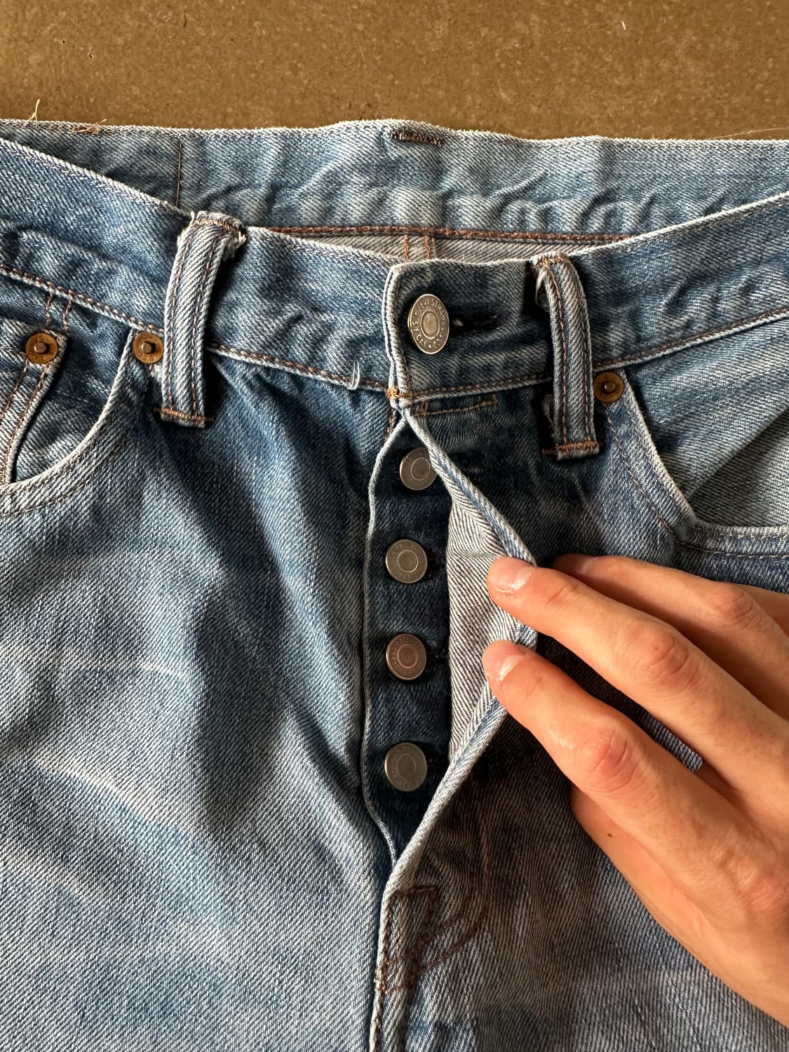 Levis 501 denim pants w32  상품이미지3