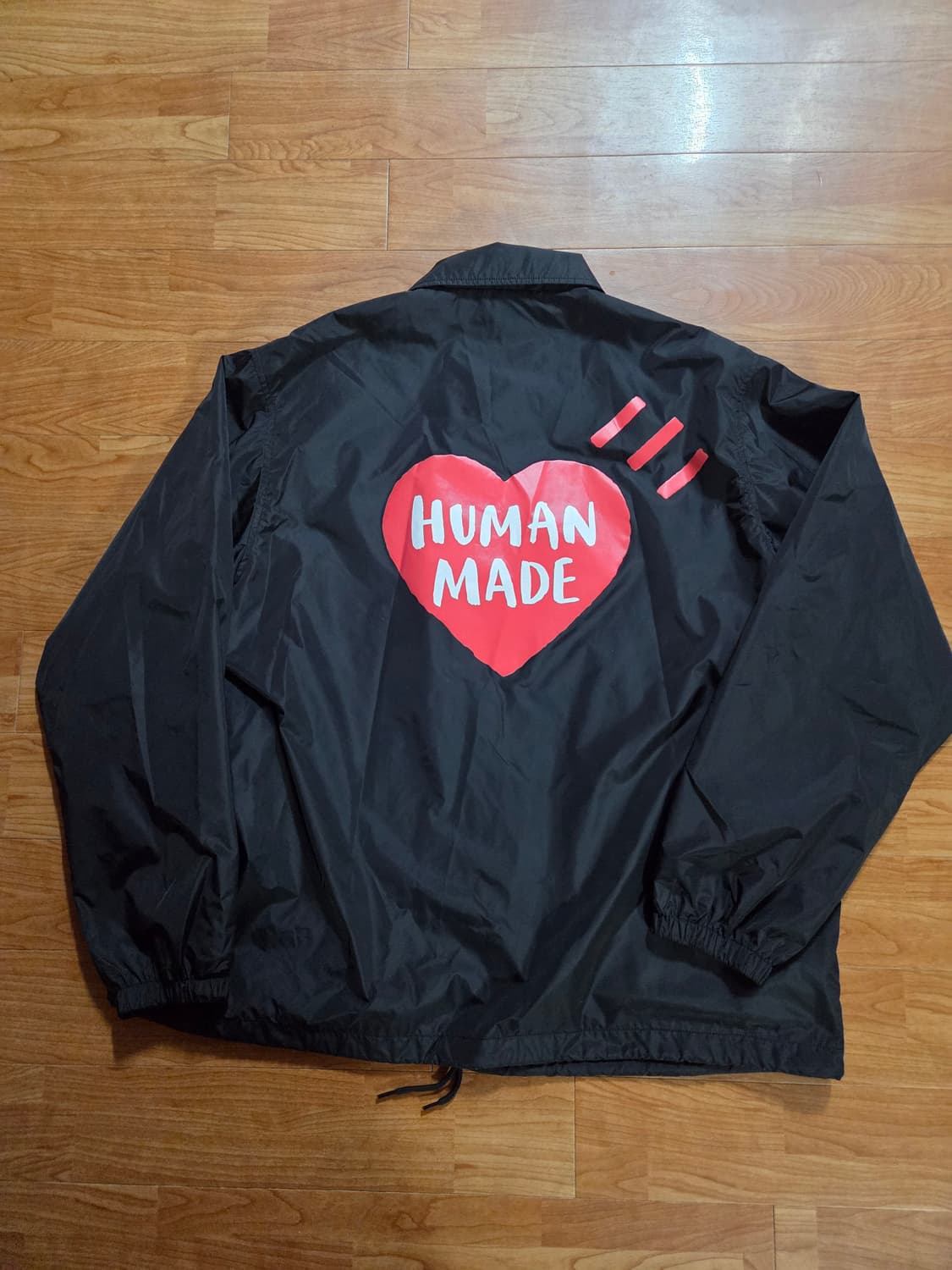 휴먼메이드 코치자켓 블랙 레드하트 상품이미지2