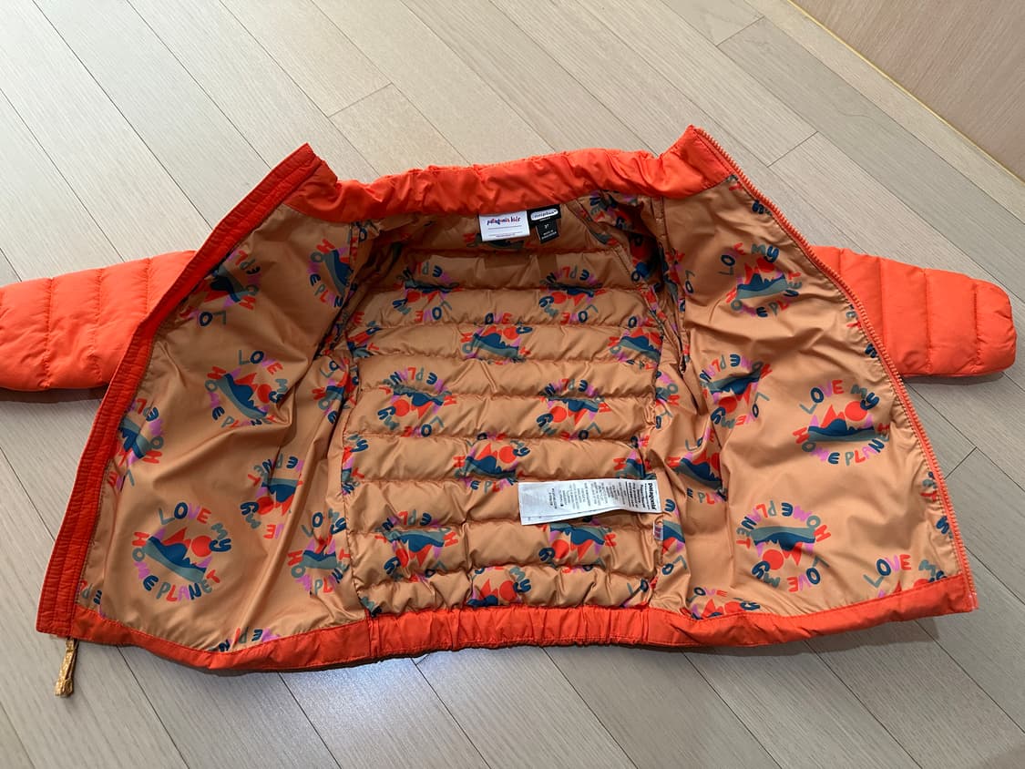 파타고니아 키즈 경량패딩 3T 상품이미지5