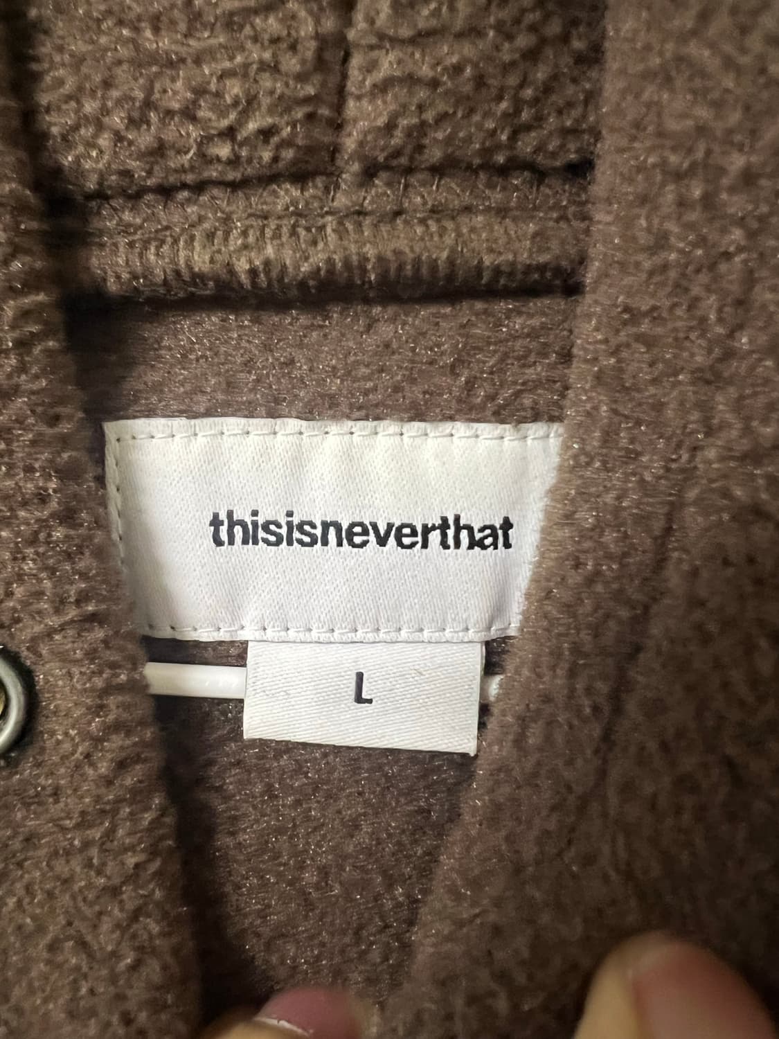 디스이즈네버댓 브랜드의 후리스 L 상품이미지5