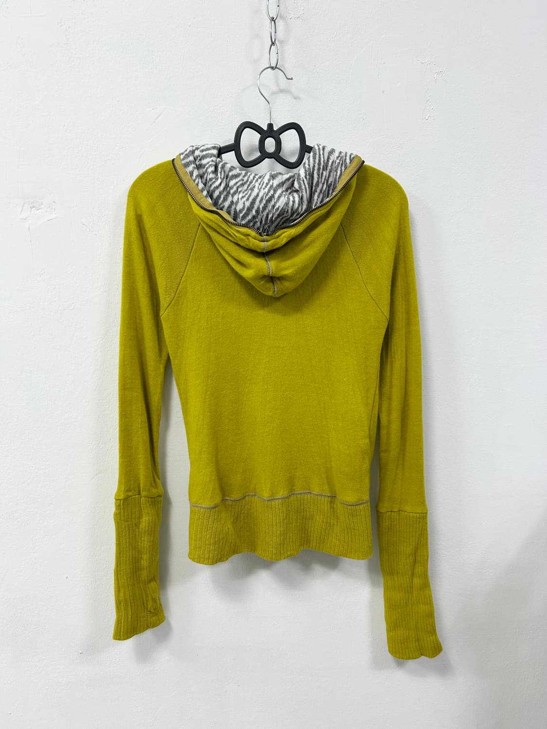 [GLAM GORGEOUS] 갸루 펑크 지브라 후드집업 상품이미지8