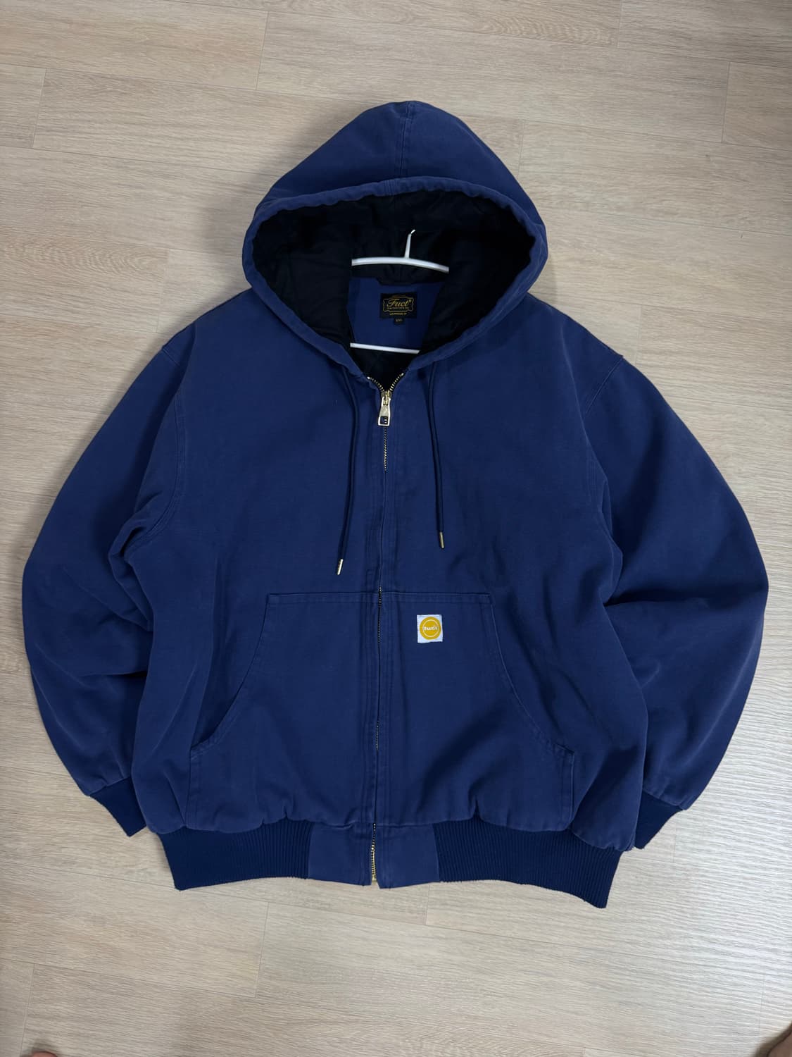 fuct 퍽트 렌치 후드 자켓 네이비 XXL 상품이미지1