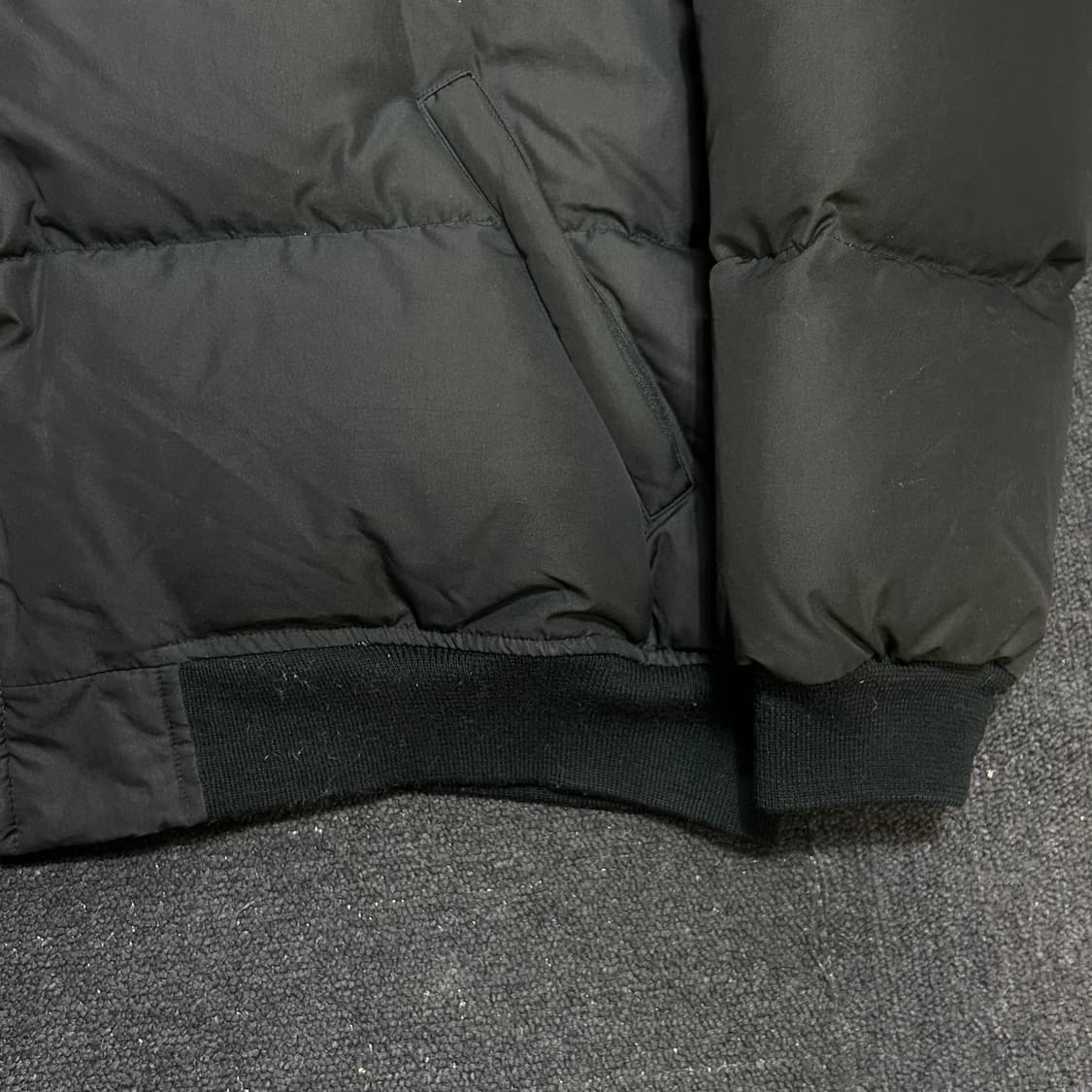 90s 폴로 랄프로렌 덕다운 푸퍼 블랙 패딩 파카 L 상품이미지4