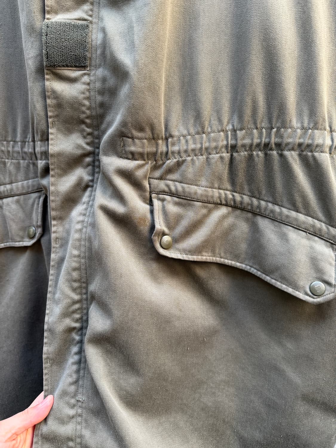 1980s OG FRENCH ARMY M64 오리지널 모즈파카 개파카 상품이미지7